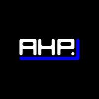 ahp letter logo kreatives design mit vektorgrafik, ahp einfaches und modernes logo. vektor