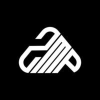 ZMP Letter Logo kreatives Design mit Vektorgrafik, ZMP einfaches und modernes Logo. vektor