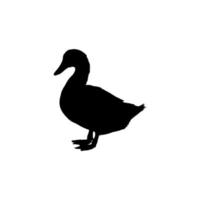 Ente-Symbol. einfaches zoologisches gartenticket großes verkaufsplakathintergrundsymbol. Entenmarkenlogo-Gestaltungselement. Enten-T-Shirt bedrucken. Vektor für Aufkleber.