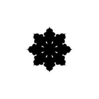 Schnee-Symbol. einfache Art Weihnachtsfeiertagsplakat-Hintergrundsymbol. Schnee-Markenlogo-Designelement. T-Shirt-Druck. Vektor für Aufkleber.