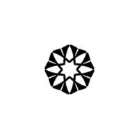 blomma ikon. enkel stil blomma affär affisch bakgrund symbol. blomma varumärke logotyp design element. blomma t-shirt utskrift. vektor för klistermärke.