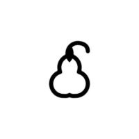 Birnen-Symbol. einfaches Stil-Gemüse-Shop-Poster-Hintergrundsymbol. Designelement für das Logo der Birnenmarke. Birnen-T-Shirt bedrucken. Vektor für Aufkleber.