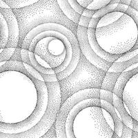 abstrakt punkt cirkel mönster fick syn på bubbla textur vektor