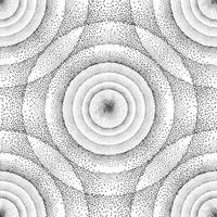 abstraktes punktkreismuster beschmutzte blasenbeschaffenheit vektor