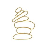 Gold-Rock-Balance-Logo vektor