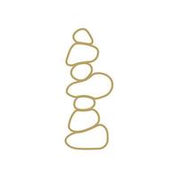 Gold-Rock-Balance-Logo vektor