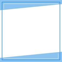 blaue und weiße Hintergrundfarbe mit Streifenlinienform. geeignet für Social-Media-Post- und Web-Internet-Anzeigen. Vorlagenlayout. Rahmen, Grenze für Text, Bild, Werbung. Freiraum. vektor