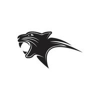 Panther-Kopf-Logo-Symbol-Vektor-Design vektor