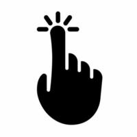 Cursor-Symbol-Illustrationsvorlage. Aktienvektor. vektor