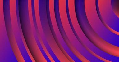 trendiger geometrischer lila hintergrund mit abstrakten kreisformen. Banner-Design. futuristisches dynamisches Muster. Vektor-Illustration vektor