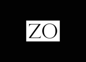 Zo-Logo-Design vektor
