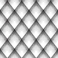 Raute diagonal gepunktetes nahtloses Muster. gefleckte dekorative Textur. geometrische Rautenform Hintergrund vektor