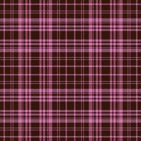 kariertes Stoffkaro. Textur-Vektor-Textil. Hintergrund Musterdesign Tartan. vektor