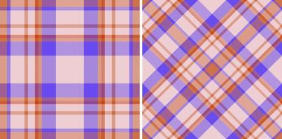 sömlös bakgrund textil. vektor tyg kolla upp. tartan mönster textur pläd.