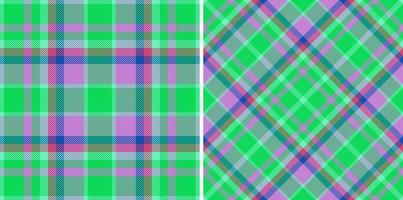 sömlös vektor mönster. textur kolla upp pläd. tyg bakgrund tartan textil.