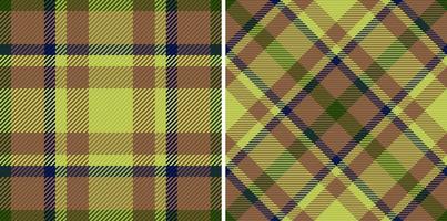 pläd bakgrund vektor. textur kolla upp tyg. tartan sömlös mönster textil. vektor