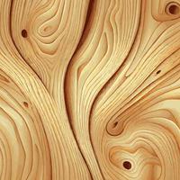 helles Holz Textur Hintergrund mit Knoten - Vektor