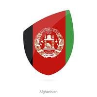 Flagge von Afghanistan. vektor