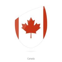 flagga av Kanada. vektor