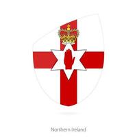 flagga av nordlig irland. vektor