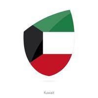 Flagge von Kuwait. vektor