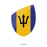 Flagge von Barbados. vektor