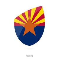 Flagge von Arizona. vektor