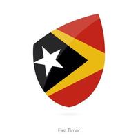 Flagge von Osttimor. vektor