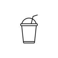 Cup-Symbol, Gliederungssymbol vektor