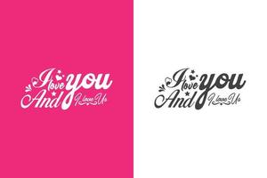 Happy Valentine's Day T-Shirt Brief Typografie Design kostenlos vektor