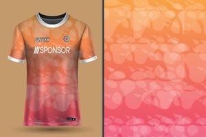 Sport-Trikot-Design für Sublimation vektor