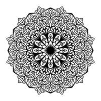 mandala floral line art skizziert gekritzel zum ausmalen von seiten innenraum, mandala floral ausmalseite vektor