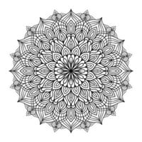 mandala floral line art skizziert gekritzel zum ausmalen von seiten innenraum, mandala floral ausmalseite vektor