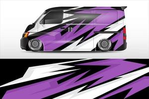 tävlings motiv tävlings bil design för fordon vinyl klistermärken och bil- företag livré klistermärken vektor