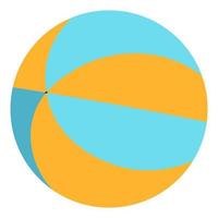 volleyboll boll för spelar spel, strand koppla av vektor