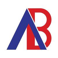 Alphabet Buchstaben Symbol Logo ab vektor