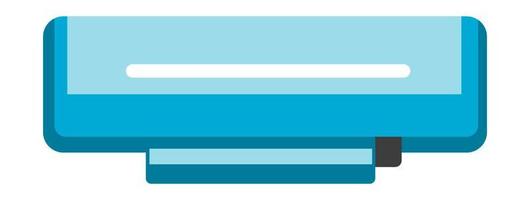 Klimaanlage, Kühlsystem für Haushaltsgeräte vektor