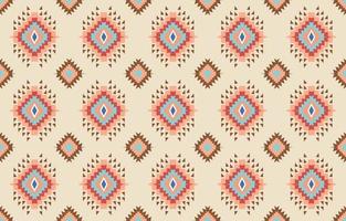 ethnisches nahtloses Muster. vektorgeometrischer stammesafrikanischer indischer traditioneller stickereihintergrund. böhmische Mode. Ikat Stoff Teppich Batik Ornament Chevron Textil Dekoration Tapete Boho Style vektor