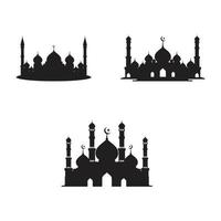 moské ikon vektor illustration
