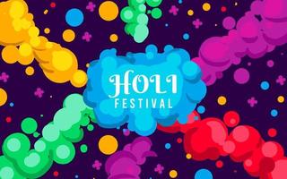 holi festival bakgrund vektor