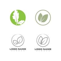 Blatt- und Blendenöffnung für Logodesign-Inspiration für Naturfotografen vektor