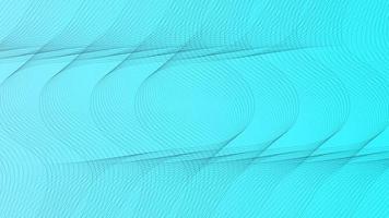 schwarze Linien auf blauem abstraktem Hintergrund mit fließenden Partikeln. digitales zukunftstechnologiekonzept. Vektor-Illustration. vektor
