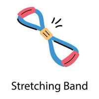 trendiges Stretchband vektor
