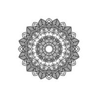 Mandala-Design-Illustrator, Mandala-Kunstdesign, vektor