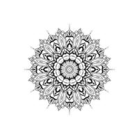 Mandala-Design-Illustrator, Mandala-Kunstdesign, vektor