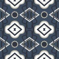 Geometrisches ethnisches Muster mit diagonalem abstraktem Ornamentdesign des quadratischen Dreiecks für Kleidungsstoff-Textildruck, Handwerk, Stickerei, Teppich, Vorhang, Batik, Tapetenverpackung, Vektorzeichnung vektor