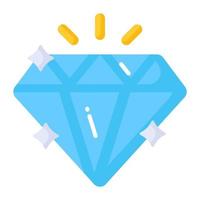 ein erstaunliches Vektordesign aus Diamant, Premium-Symbol vektor