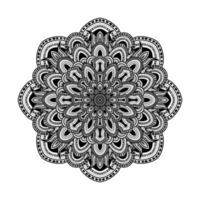 Vektor-Mandala-Tattoo-Designs vektor