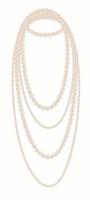 Vintage Perlenkette für Damen, Accessoires