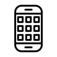 Icon-Design für mobile Anwendungen vektor